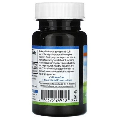 Біотин Carlson Labs Biotin 5000 мкг капсули №50