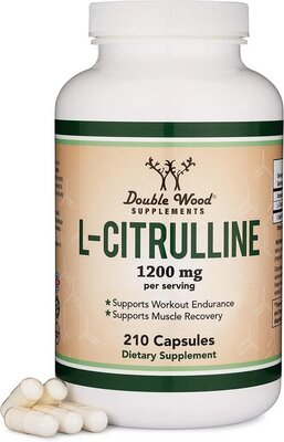 L-цитрулін Double Wood L-Citruline 1200 mg, 210 капсул