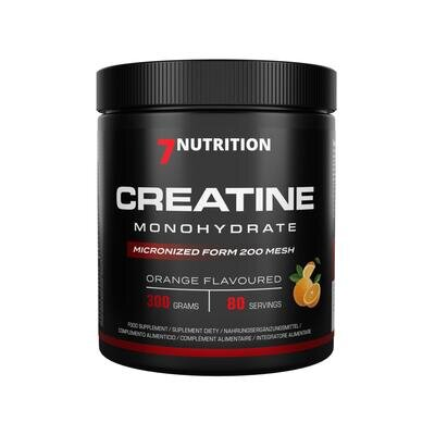 Креатин Моногідрат 7Nutrition Creatine Monohydrate Апельсин, 300 г