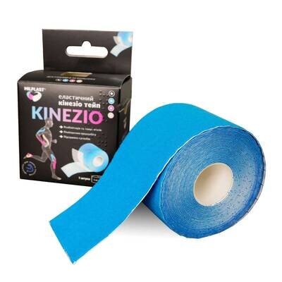 Кінезіо тейп Milplast Kinezio еластичний 5 см х 5 м, блакитний