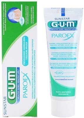 Зубна паста GUM Paroex, 0.06%, 75 мл