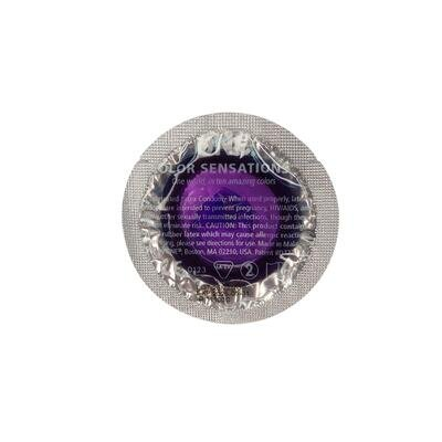 Презерватив ONE Color Sensations Pick фіолетовий, 1 штука