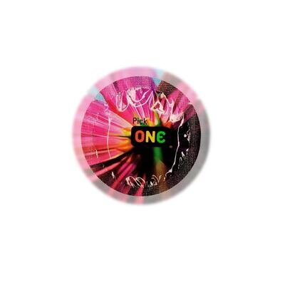 Презерватив ONE Color Sensations Pick фіолетовий, 1 штука