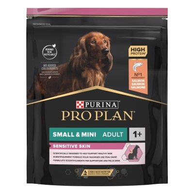 Корм сухий Purina Pro Plan Small & Mini Sensitive Skin з лососем, 700 г