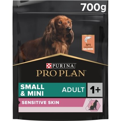 Корм сухий Purina Pro Plan Small & Mini Sensitive Skin з лососем, 700 г