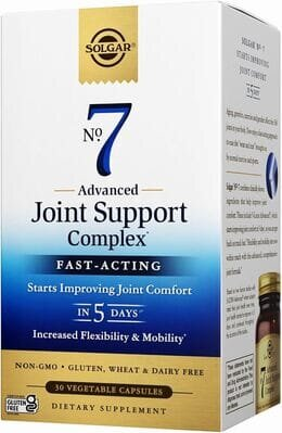 Комплекс для суглобів Solgar №7 Joint Support Complex вег. капсули №30