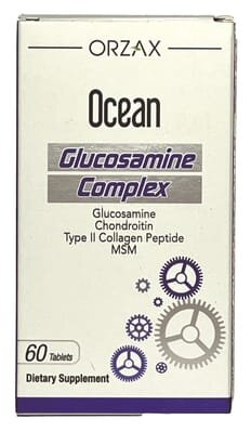 Глюкозамін комплекс Orzax Ocean Glucosamine Complex, 60 таблеток