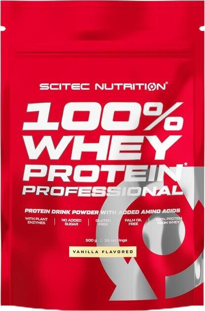 Протеїн Scitec Nutrition 100% Whey Protein Prof, ваніль, 500 г
