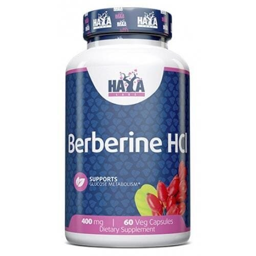 Берберин Haya Labs Berberine HCL 400 мг, 60 веганських капсул