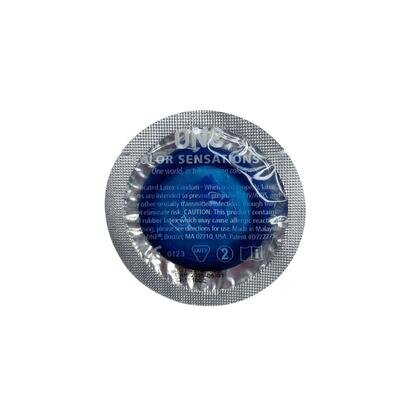 Презерватив ONE Flavor Waves Fresh Mint Blue, 1 штука
