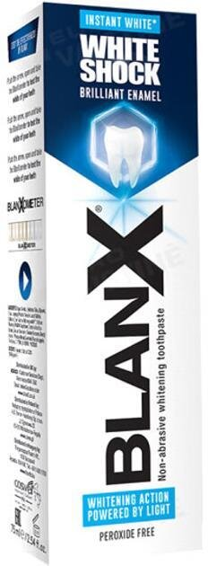 Зубна паста BlanX White Shock відбілююча, 75 мл