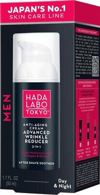 Крем для обличчя Hada Labo Tokyo антивіковий для чоловіків, 50 мл