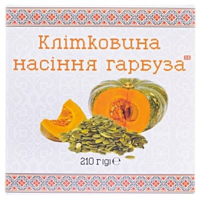 Клітковина гарбуза Фармаком порошок по 210 г в пач.