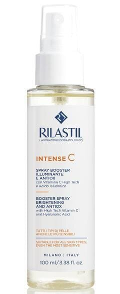 Спрей-бустер Rilastil Intense C антиоксидантний освітлюючий з вітаміном С, 100 мл