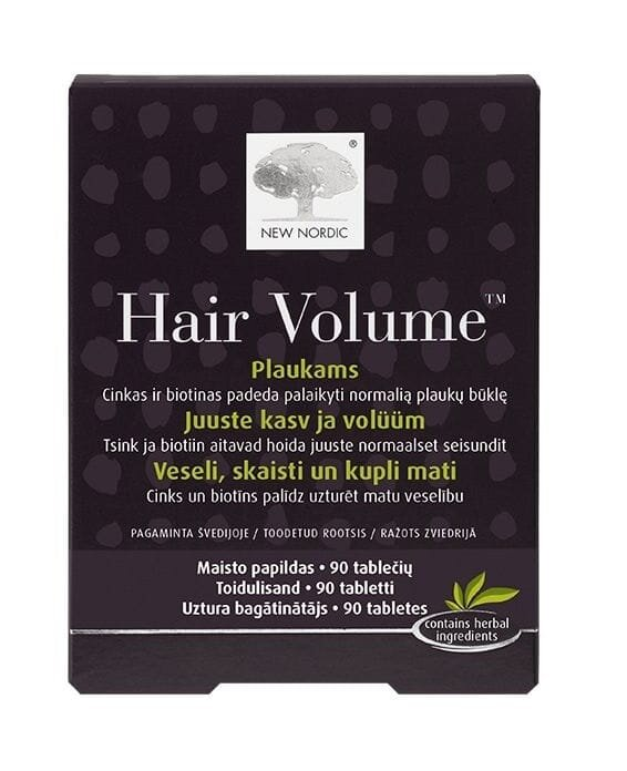 Комплекс для росту і об'єму волосся New Nordic Hair Volume таблетки №90