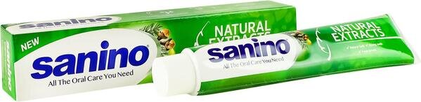 Зубна паста Sanino Natural extracts, 50 мл
