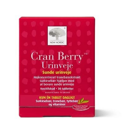 Комплекс New Nordic Cran Berry для сечовивідних шляхів таблетки №30
