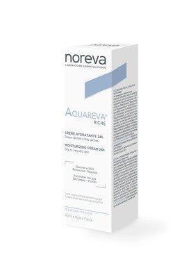 Крем для обличчя Noreva Aquareva Creme Hydratante Riche 24H зволожуючий насичений, 40 мл