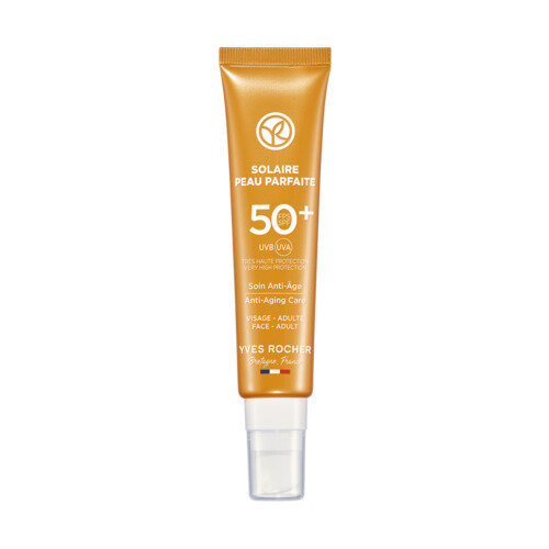 Крем сонцезахисний Yves Rocher для обличчя, SPF50+, 40 мл