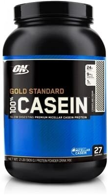 Протеїн Optimum Nutrition Gold Standard 100% Casein, печиво з кремом, 909 г