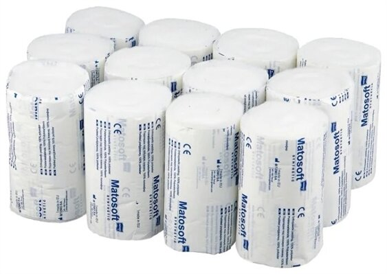 Підкладка під гіпсовий бинт Matopat Matosoft Synthetic нестерильна 15 см x 3 м, 12 штук