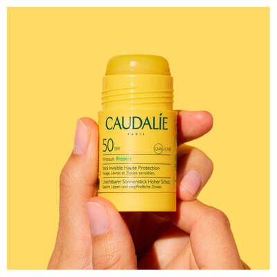 Стік для обличчя та тіла Caudalie Vinosun сонцезахисний SPF50, 15 г
