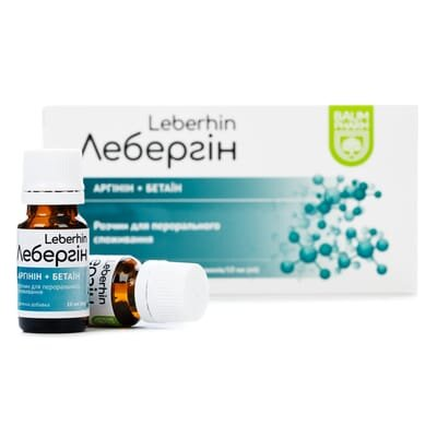 Лебергін Baum Pharm розчин по 10 мл №10 у флак.