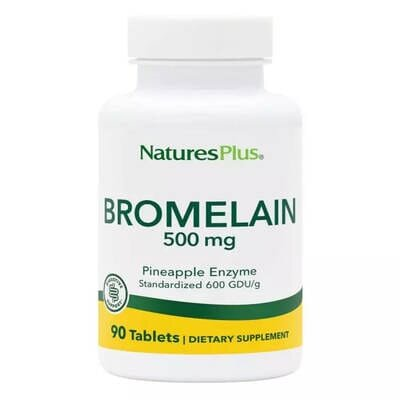 Бромелайн Nature's Plus Bromelain 500 мг таблетки №90