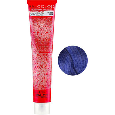 Крем-фарба для волосся Palco Professional Color синій, 100 мл