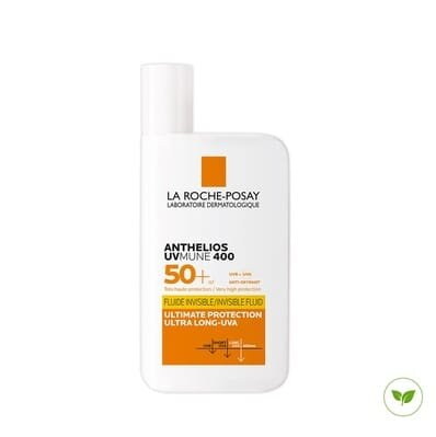 Флюїд сонцезахисний La Roche-Posay Anthelios UVmune 400 для чутливої шкіри обличчя, SPF 50+, 50 мл