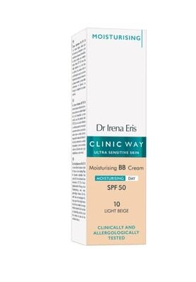 Крем для обличчя Dr. Irena Eris Clinic Way Зволожуючий денний ВВ 10 Light Beige, 30 мл