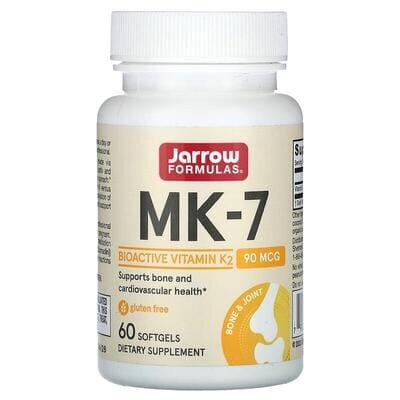 Вітамін К2 МК-7 Jarrow Formulas Vitamin K2 90 мкг, 60 капсул