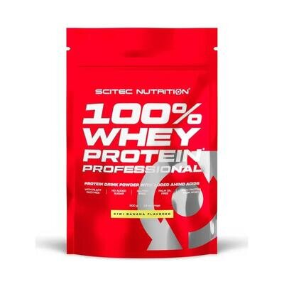 Протеїн Scitec Nutrition 100% Whey Protein Prof, ківі-банан, 500 г