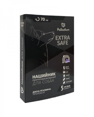 Нашийник для собак Palladium Extra Safe інсектоакарицидної дії, фіолетовий 70 см