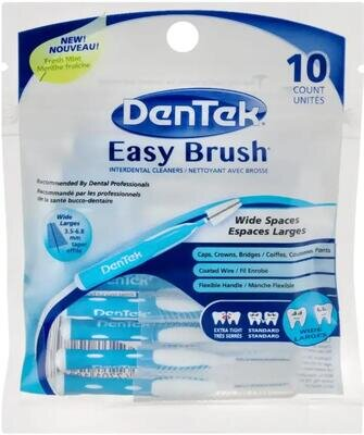 Щітки міжзубні DenTek Easy Brush Wide, 10 шт