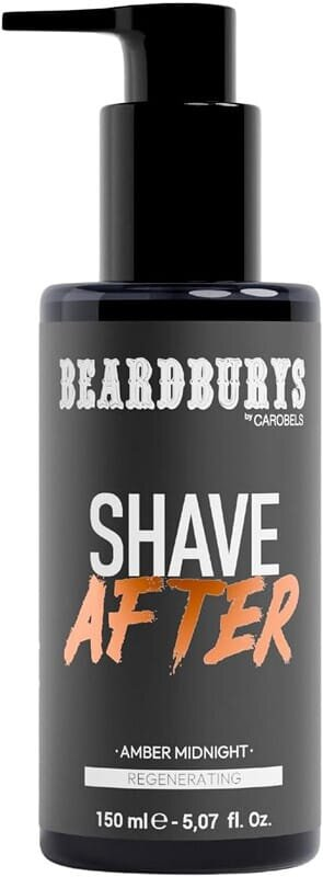 Крем після гоління Beardburys Amber Midnight відновлювальний, 150 мл