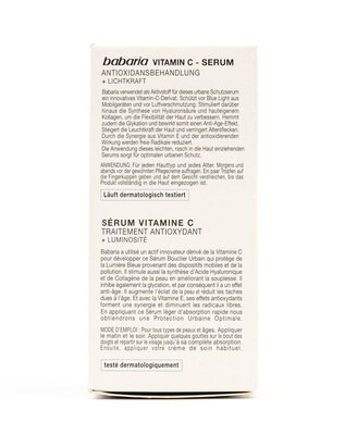 Сироватка для обличчя Babaria Vitamin C з вітаміном С, 30 мл