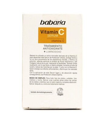 Сироватка для обличчя Babaria Vitamin C з вітаміном С, 30 мл