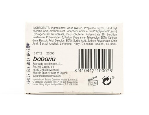 Сироватка для обличчя Babaria Vitamin C з вітаміном С, 30 мл