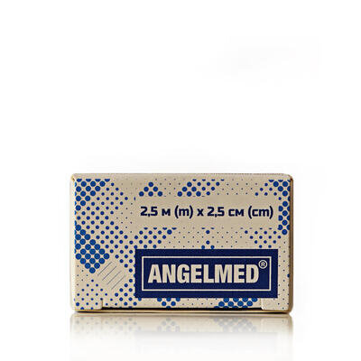 Пластир медичний Angelmed Пластфікс хірургічний, еластичний на нетканій основі 2,5 м х 2,5 см, 1 штука