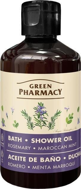 Олія для ванни та душу Green Pharmacy Розмарин і мароканська м'ята 250 мл