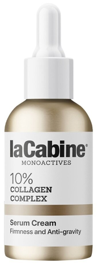 Крем-сироватка для обличчя La Cabine 10% Collagen Complex 2 in 1 з колагеном для зволоження та пружності зрілої шкіри, 30 мл