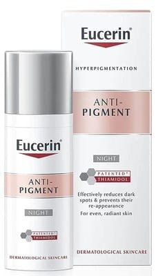 Крем для обличчя Eucerin Anti-Pigment нічний депігментуючий (83506), 50 мл