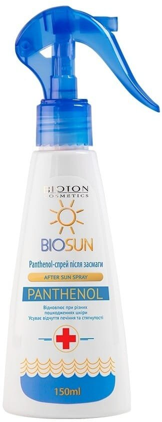 Спрей після засмаги Bioton Cosmetics BioSun з пантенолом, 150 мл