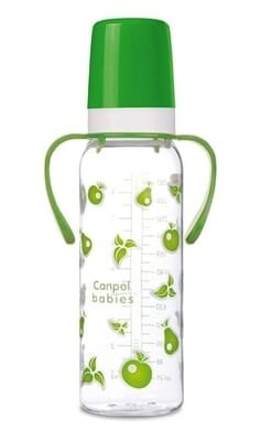 Пляшечка Canpol Babies BPA Free 11/815 з ручкою, 250 мл