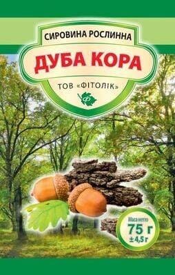 Дуба кора Фітолік, 75 г