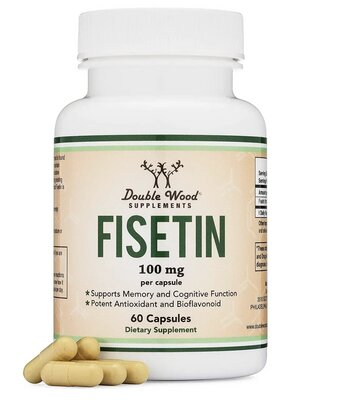 Фізетин Double Wood Fisetin 100 mg, 60 капсул