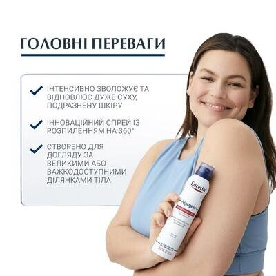 Спрей для тіла Eucerin Aquaphor відновлюючий (83516), 250 мл
