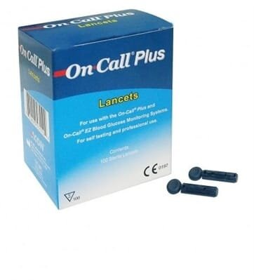 Ланцети On Call Plus універсальні, 100 штук