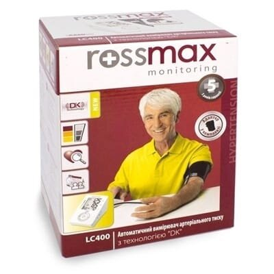 Тонометр Rossmax LC400 автоматичний з мережевим адаптером